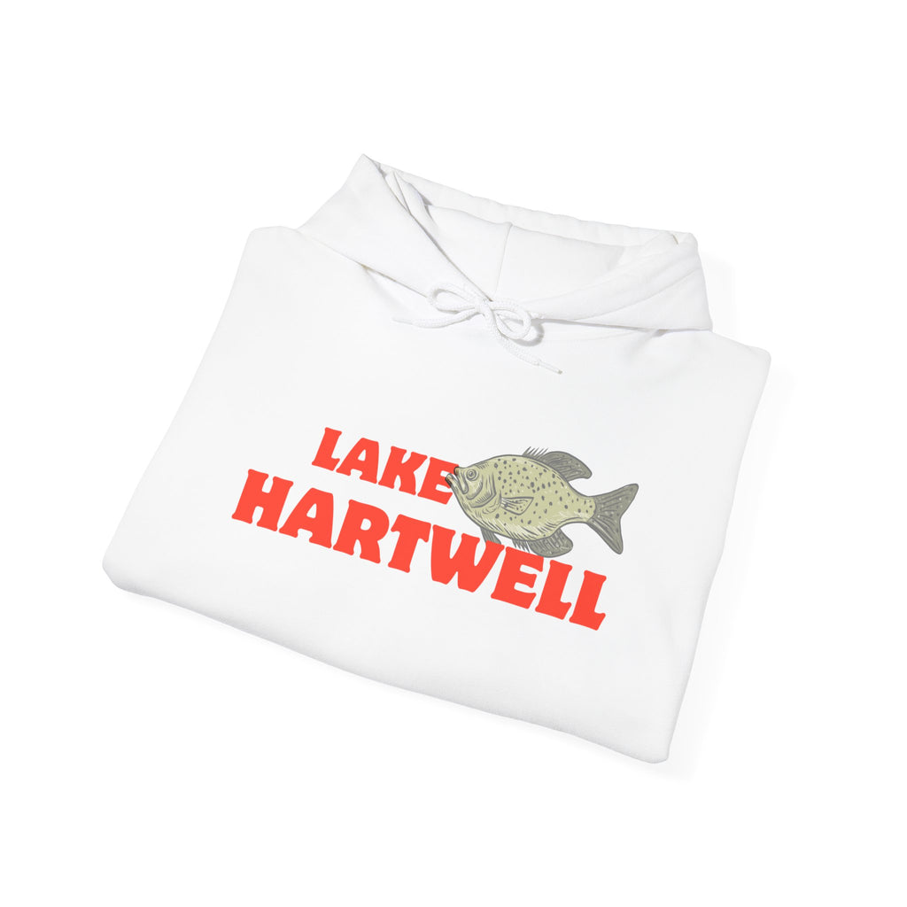Lake Hartwell Fishing Hoodie, Unisex Comfortable Sweatshirt, Relaxed Fit for Outdoor Enthusiasts, Gift for Fishermen, Casual Lake Apparel