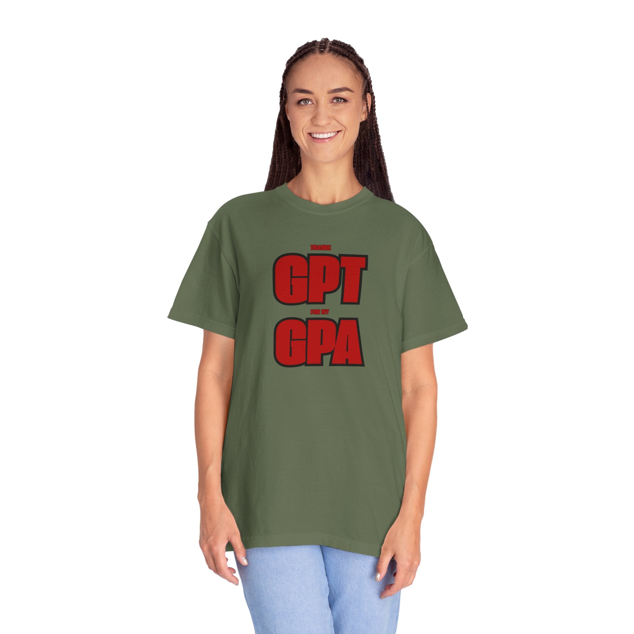 GPT for My GPA Unisex T-Shirt, Funny Shirt, Graduation Gift, Student Apparel, College Humor Tee