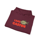 Lake Gaston Fishing Hoodie, Unisex Comfortable Sweatshirt, Relaxed Fit for Outdoor Enthusiasts, Gift for Fishermen, Casual Lake Apparel