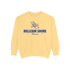 Belleair Shore Vibes Unisex Sweatshirt | Garment-Dyed Comfort, Perfect for Casual Outings, Travel, Gifts, Autumn Days