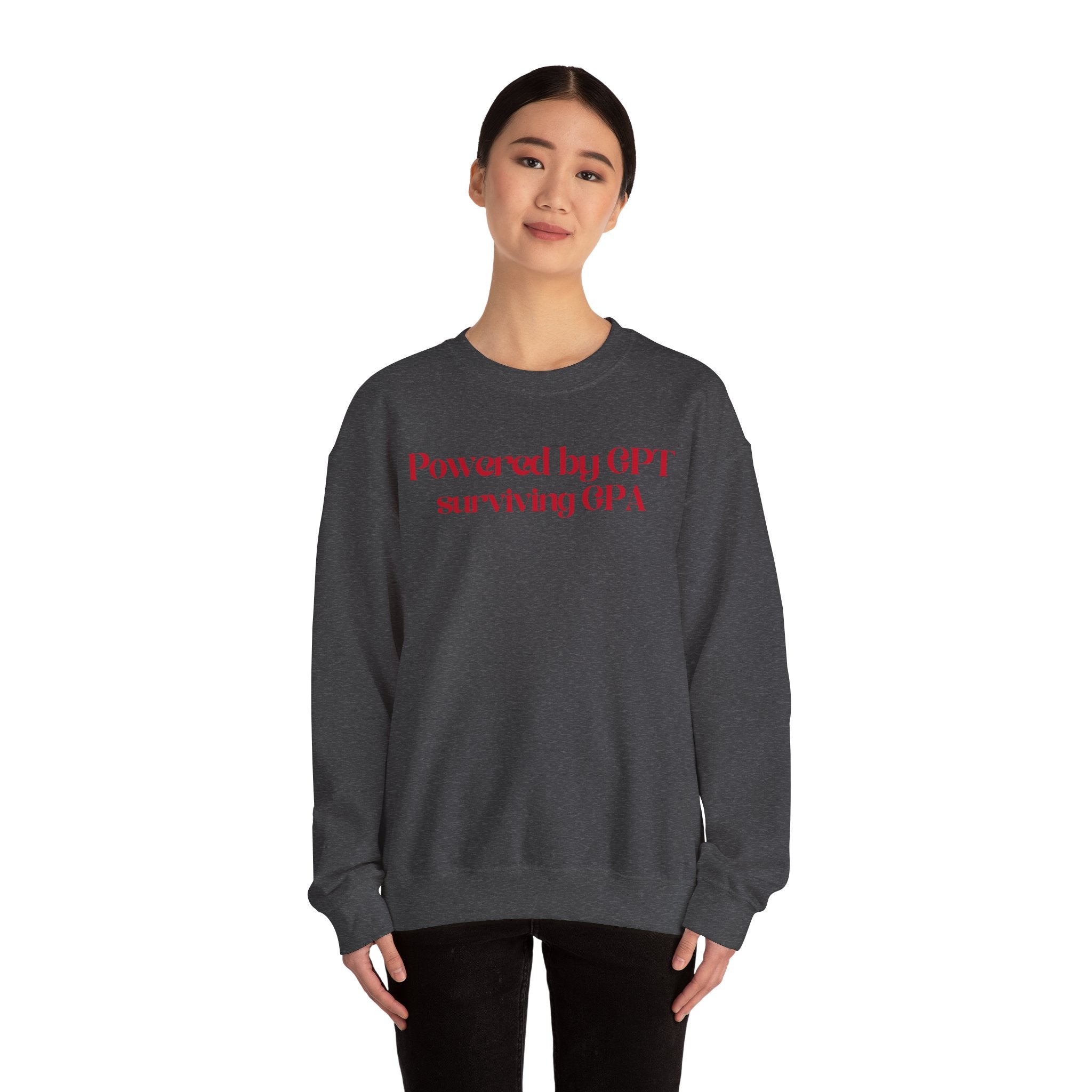 Surviving GPA Sweatshirt - Unisex Casual Crewneck, Gift for Tech Enthusiasts, College Students, Relaxed Fit for Everyday Wear