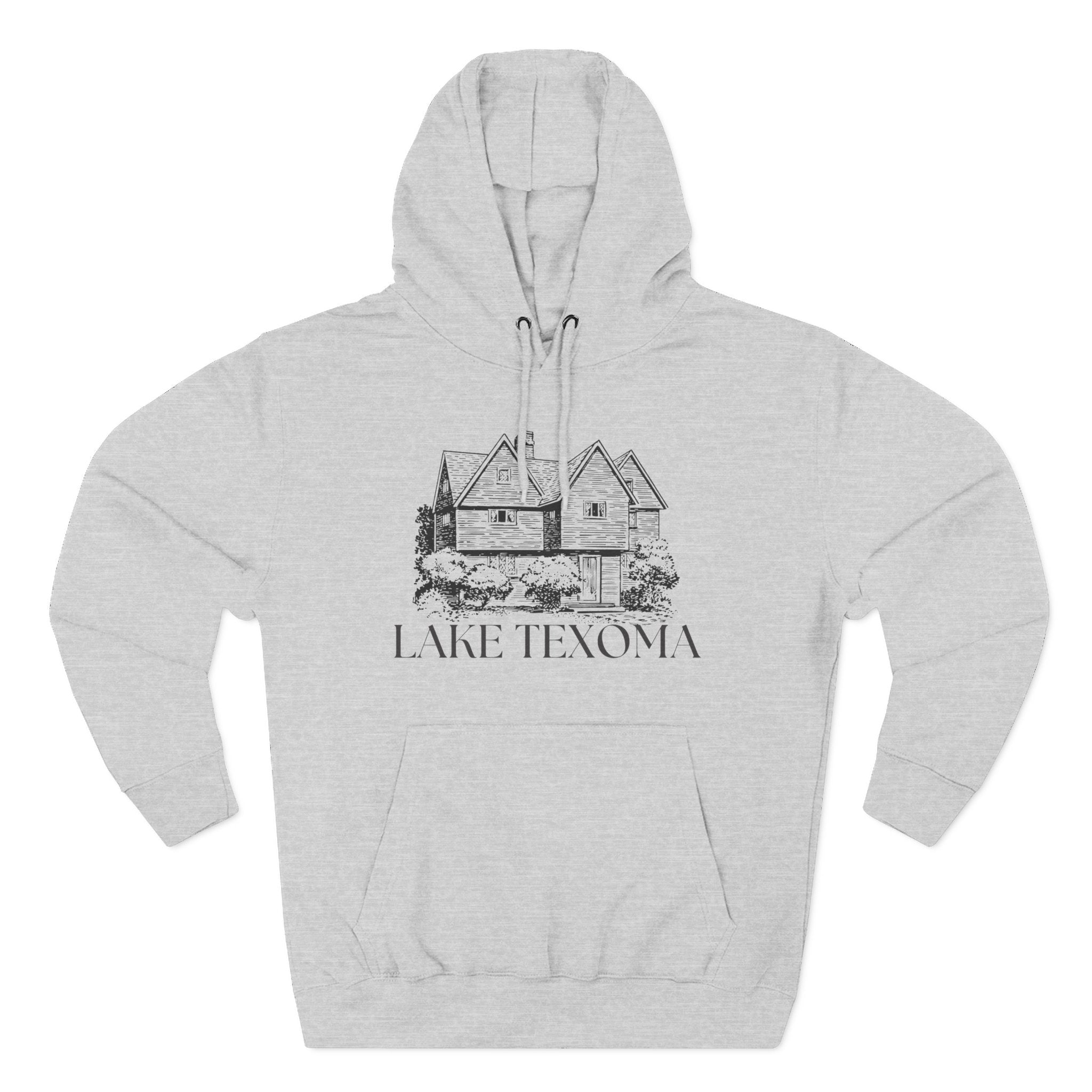 Lake Texoma Hoodie, Great for Beach Trips, Lake Days, Gift for Summer Lovers, Casual Wear, Travel Essential