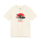 Lake Gaston Tee - Kayaking Graphic Unisex Jersey Short Sleeve Shirt, Outdoor Adventure Gift, Summer Vibes, Lake Lover Apparel