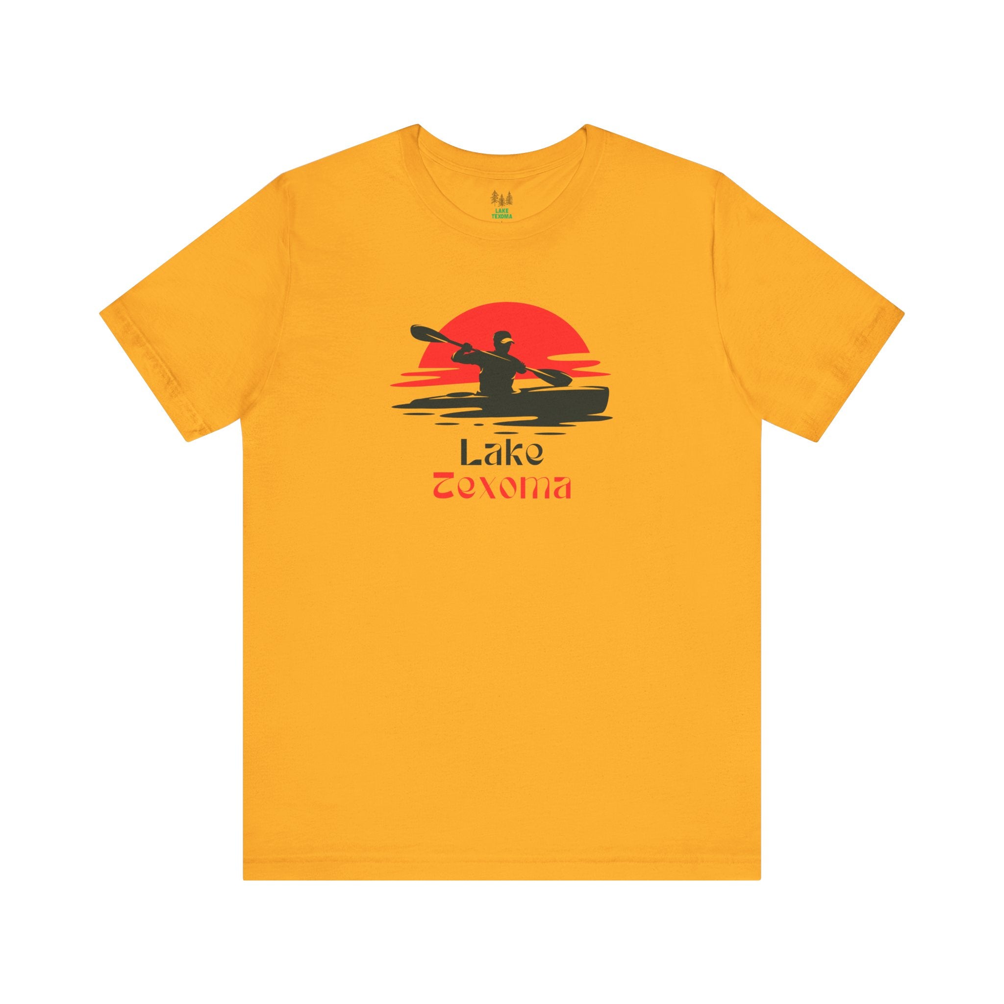 Lake Texoma Tee - Kayaking Graphic Unisex Jersey Short Sleeve Shirt, Outdoor Adventure Gift, Summer Vibes, Lake Lover Apparel