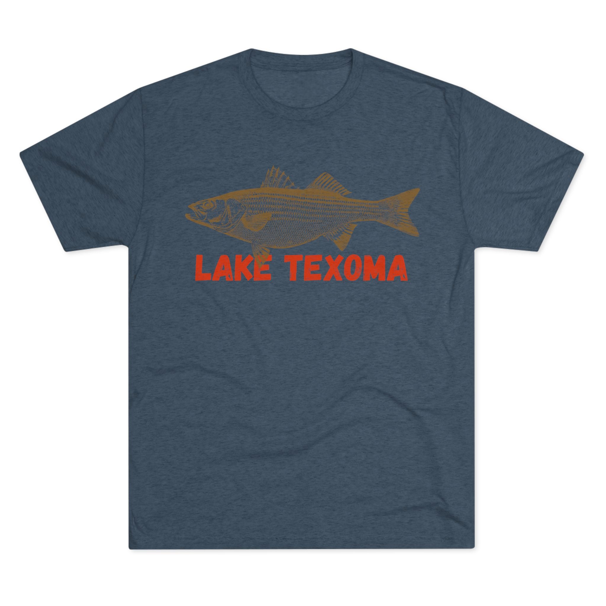 Lake Texoma Fishing Tee, Unisex Crew Neck Shirt, Summer Lake Apparel, Gift for Fishermen, Outdoor Adventure T-Shirt, Lake House Style
