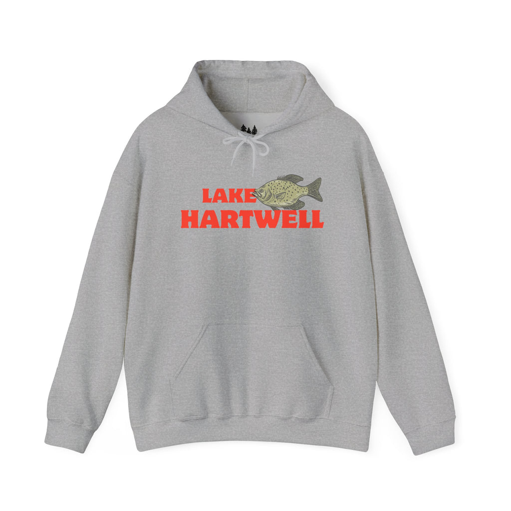 Lake Hartwell Fishing Hoodie, Unisex Comfortable Sweatshirt, Relaxed Fit for Outdoor Enthusiasts, Gift for Fishermen, Casual Lake Apparel