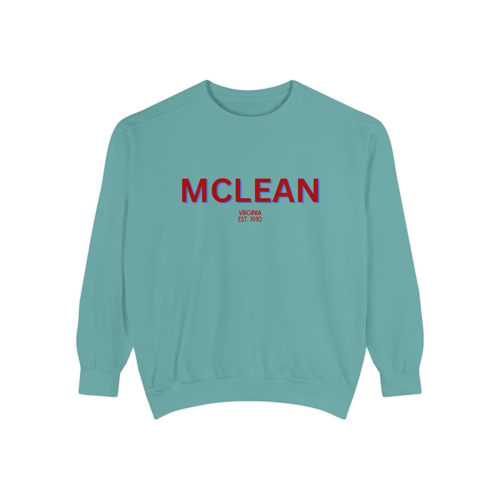 McLean Unisex Garment-Dyed Sweatshirt | Cozy Fashion, Perfect for Casual Outings, Gifts, Fall & Winter Style, Everyday Comfort