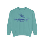 Everglades City Vibes Unisex Sweatshirt | Garment-Dyed Comfort, Perfect for Casual Outings, Travel, Gifts, Autumn Days