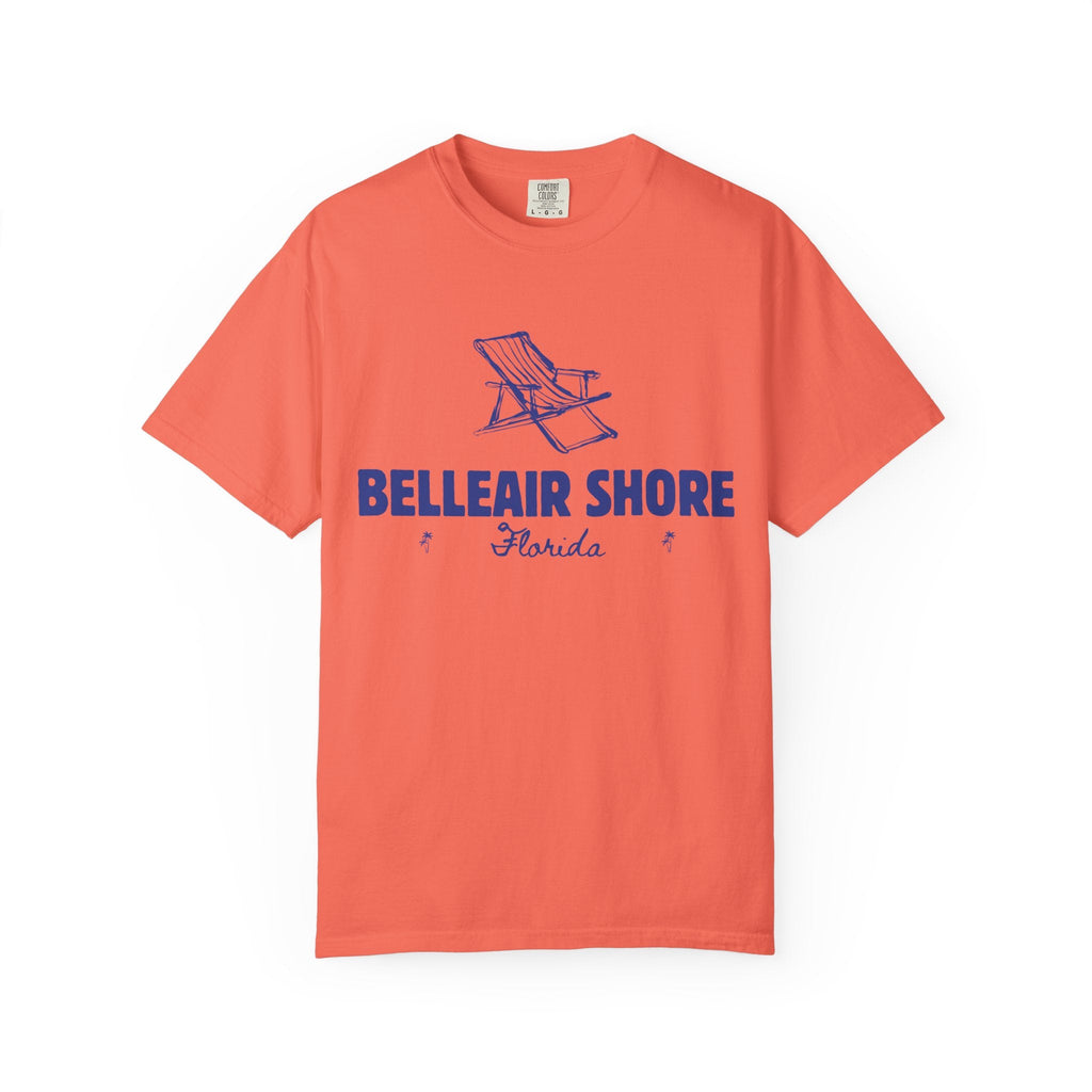 Belleair Shore - Unisex Garment-Dyed T-shirt, Casual Outfit, Gift for Nature Lovers, Vacation Essentials