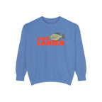 Lake Lanier Fish Sweatshirt | Unisex Garment-Dyed Apparel | Cozy Lake Life Gift, Relaxed Weekend Wear, Fishing Enthusiast Gear