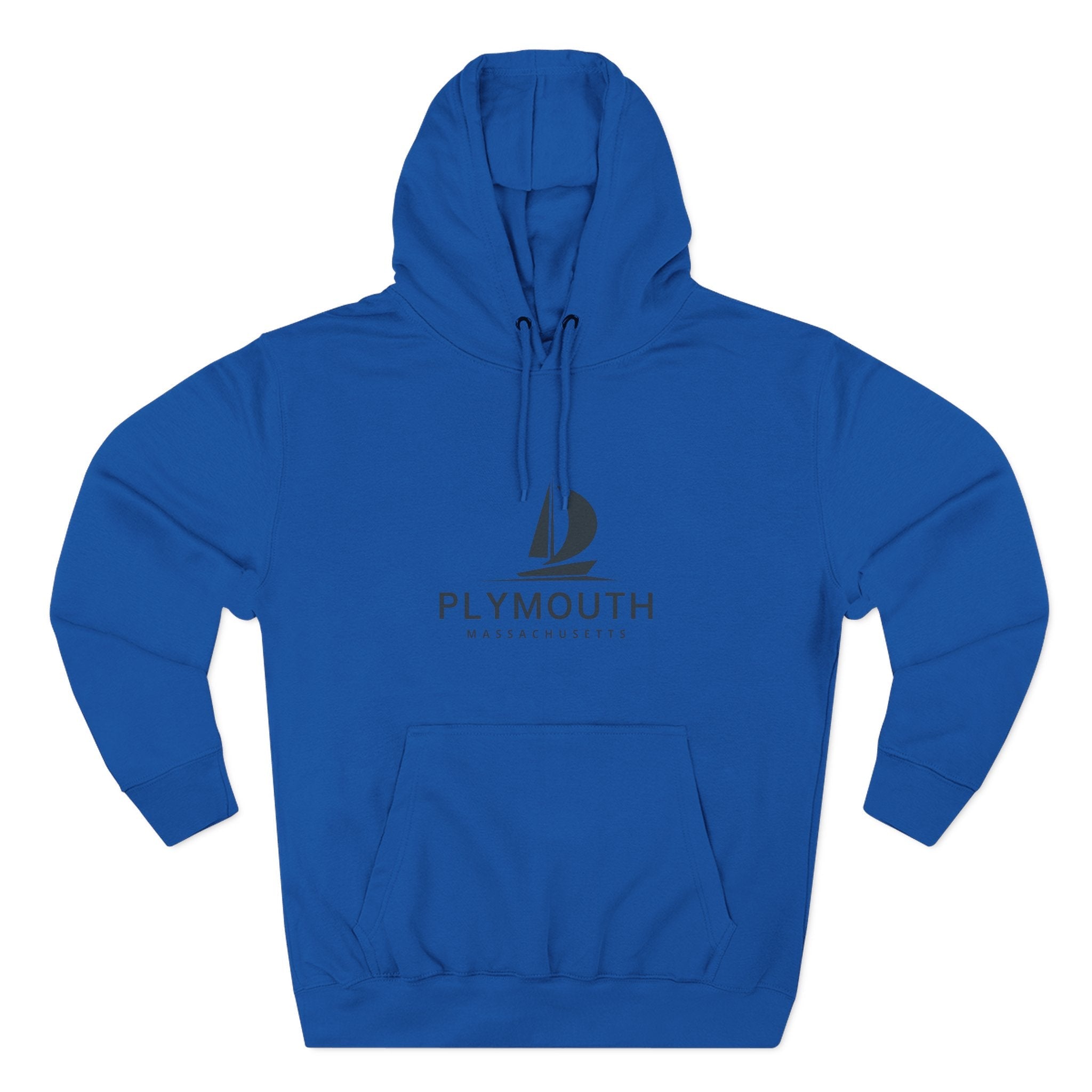 Plymouth Inspired Fleece Hoodie, Casual Wear, Relaxation, Gift for Autumn Lovers, Travel Essential