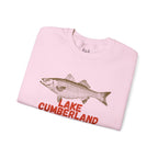 Lake Cumberland Fishing Sweatshirt, Unisex Crewneck, Casual Wear, Gift for Fishermen, Outdoor Apparel, Lake House Cozy