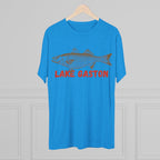 Lake Gaston Fishing Tee, Unisex Crew Neck Shirt, Summer Lake Apparel, Gift for Fishermen, Outdoor Adventure T-Shirt, Lake House Style