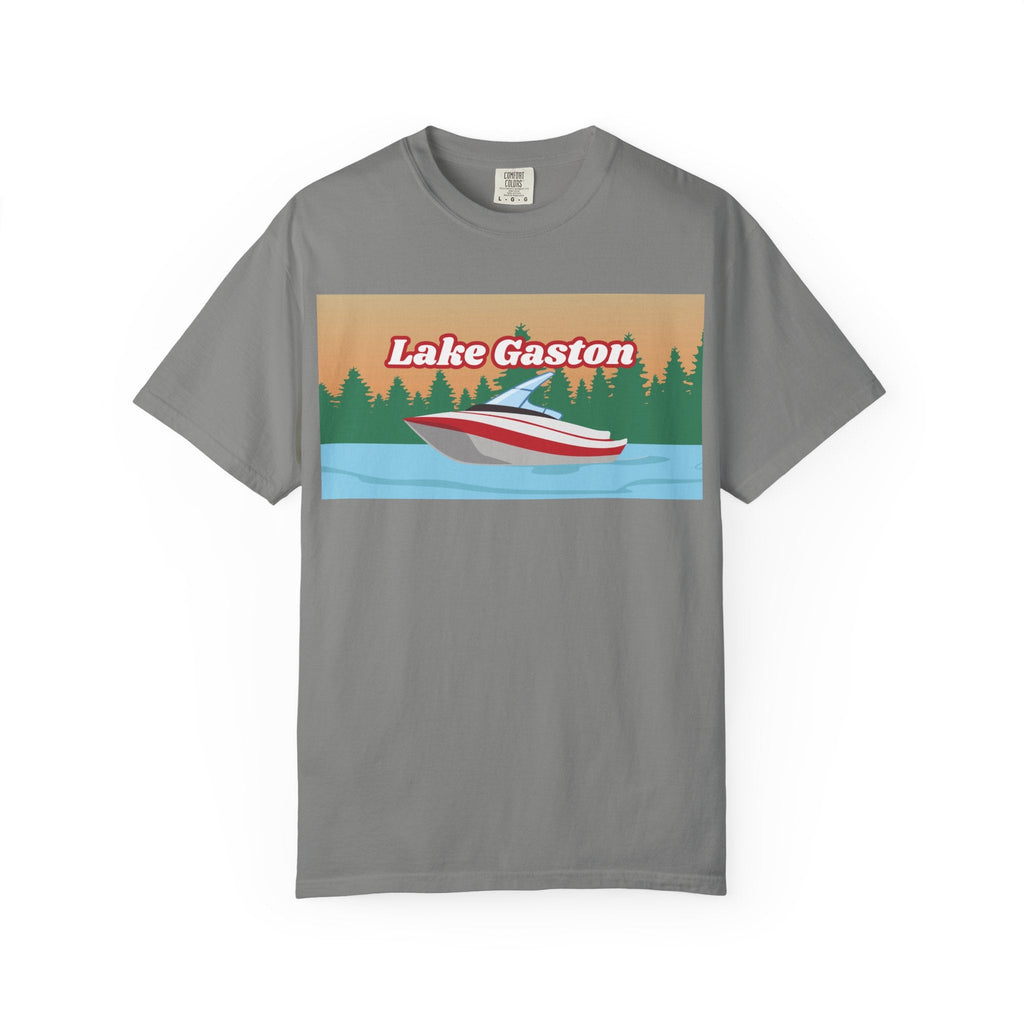 Lake Gaston Relaxed Unisex T-Shirt, Summer Vibes Tee, Outdoor Adventure Shirt, Lake Life Apparel, Gift for Nature Lovers, Vacation Wear