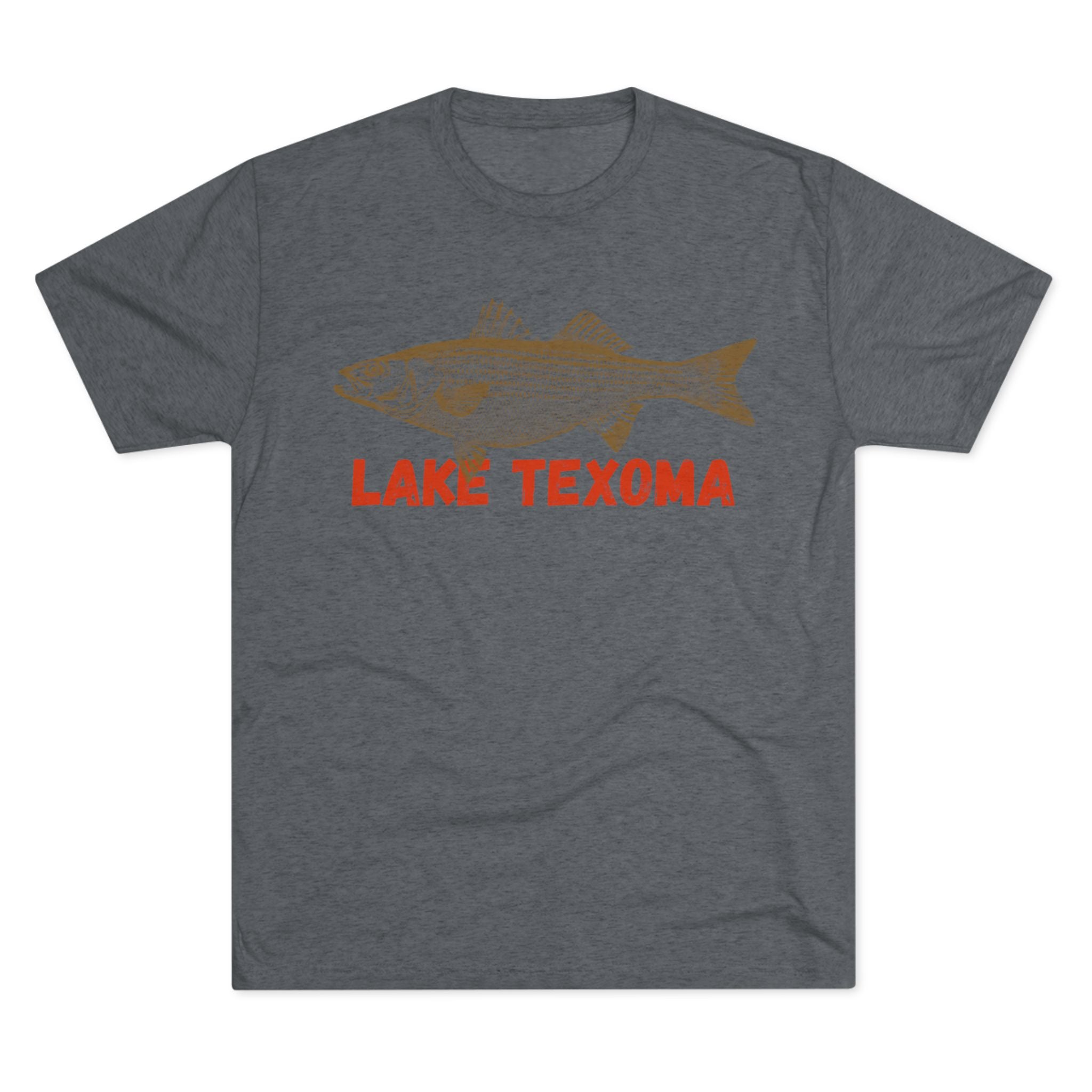 Lake Texoma Fishing Tee, Unisex Crew Neck Shirt, Summer Lake Apparel, Gift for Fishermen, Outdoor Adventure T-Shirt, Lake House Style