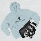 Cooperstown Inspired Fleece Hoodie, Casual Wear, Relaxation, Gift for Autumn Lovers, Travel Essential