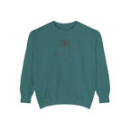 Belleair Shore Chill Vibes Sweatshirt - Unisex Garment-Dyed Style, Perfect for Lounging