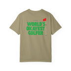 World's Okayest Golfer T-Shirt, Funny Golf Gift, Unisex Tee, Sports Apparel, Father's Day Gift, Golfer Humor