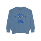 Lake Gaston Fish Design Unisex Sweatshirt | Cozy Fishing Apparel, Casual Wear, Gift for Anglers, Lake Day Outfit, Nature Lovers Sweatshirt