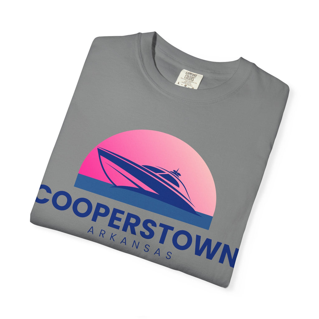 Cooperstown Vibes, Unisex T-shirt, Casual Tee, Travel Souvenir, Vacation Top