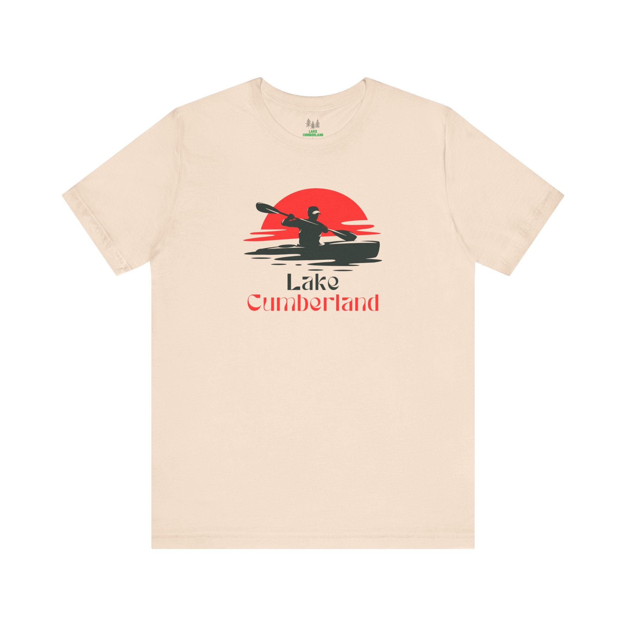 Lake Cumberland Tee - Kayaking Graphic Unisex Jersey Short Sleeve Shirt, Outdoor Adventure Gift, Summer Vibes, Lake Lover Apparel