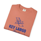 Key Largo - Unisex Garment-Dyed T-shirt, Casual Outfit, Gift for Nature Lovers, Vacation Essentials