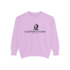 Cooperstown Vibes Unisex Sweatshirt | Garment-Dyed Comfort, Perfect for Casual Outings, Travel, Gifts, Autumn Days
