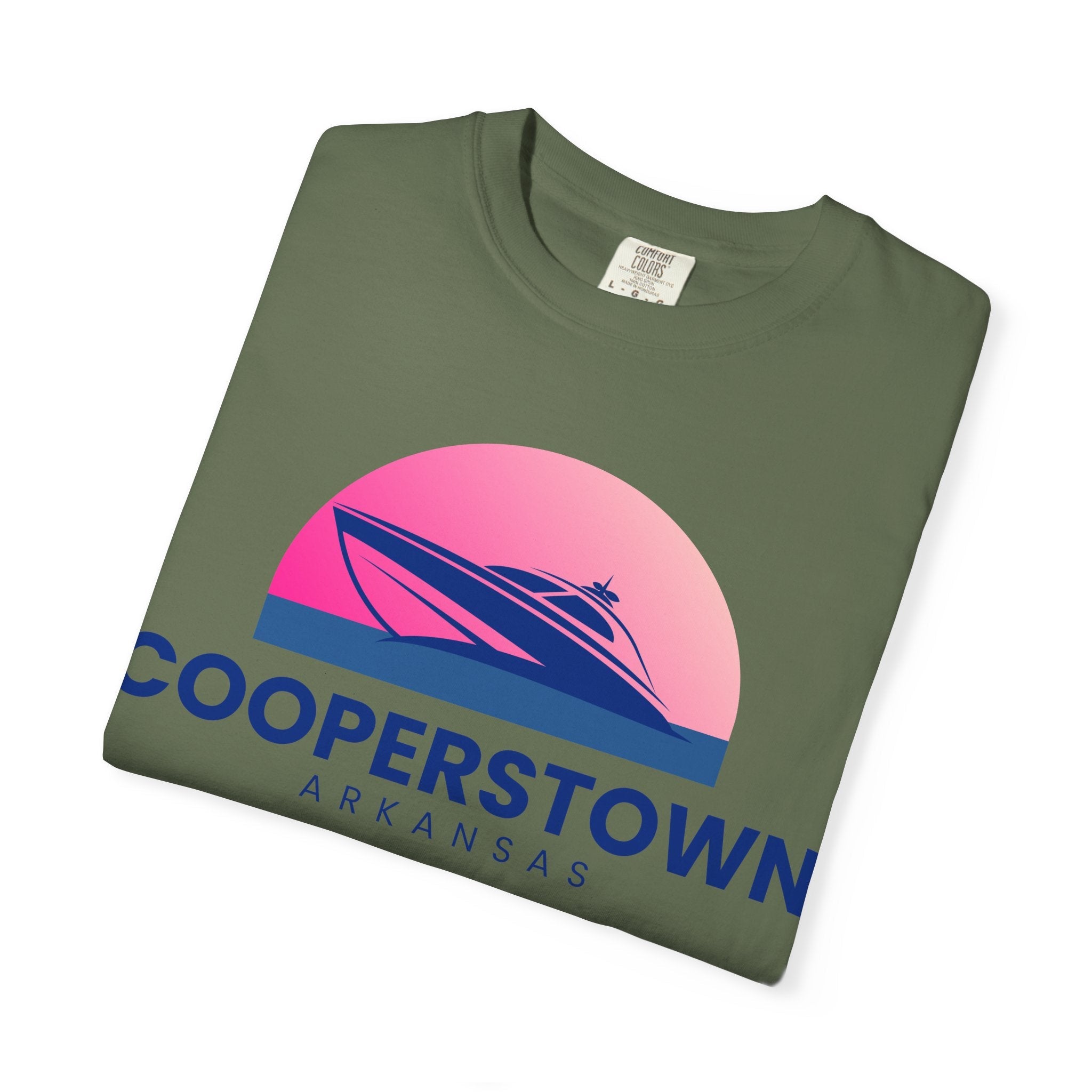 Cooperstown Vibes, Unisex T-shirt, Casual Tee, Travel Souvenir, Vacation Top