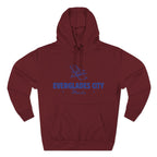 Everglades City Inspired Fleece Hoodie, Casual Wear, Relaxation, Gift for Autumn Lovers, Travel Essential