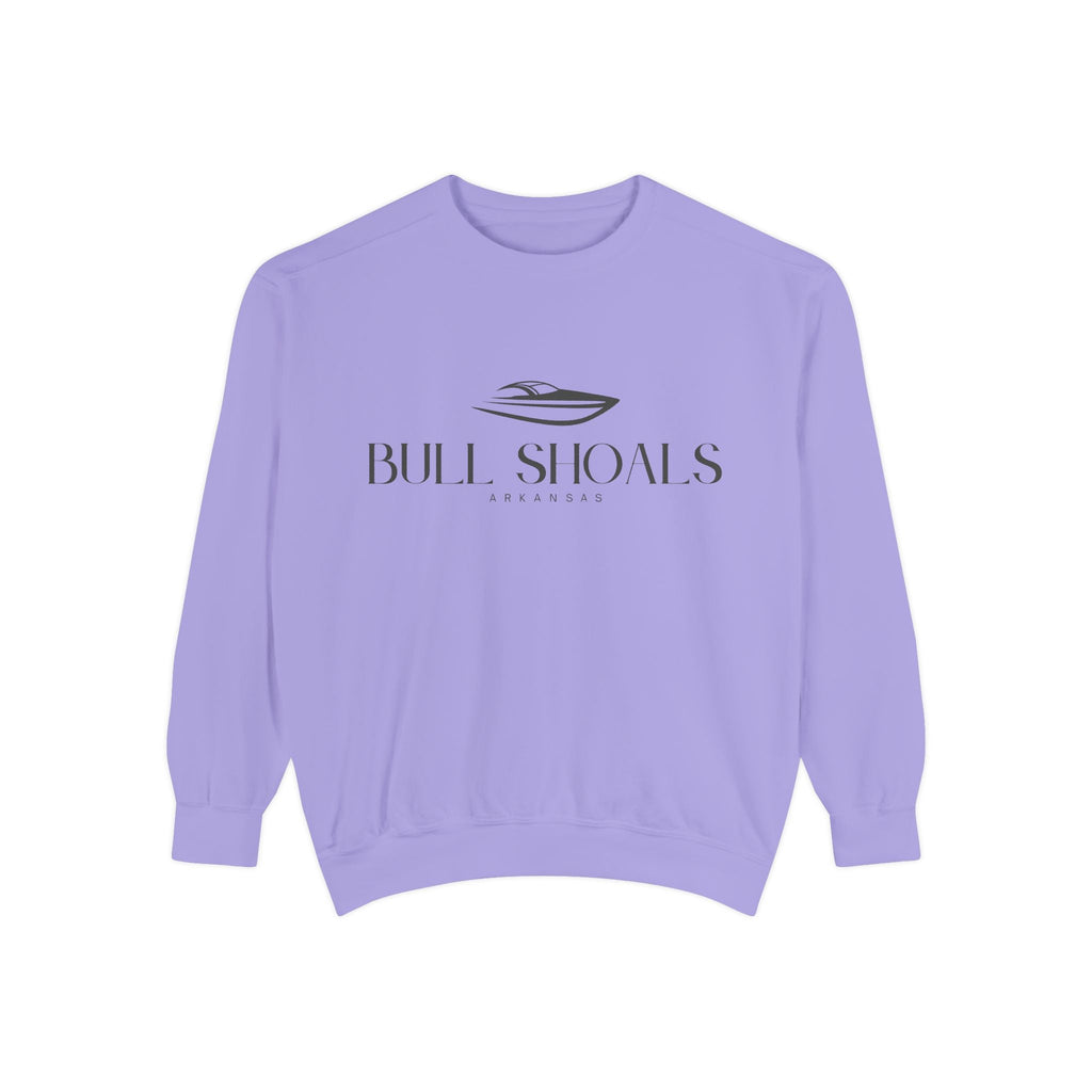 Bull Shoals Chill Vibes Sweatshirt - Unisex Garment-Dyed Style, Perfect for Lounging