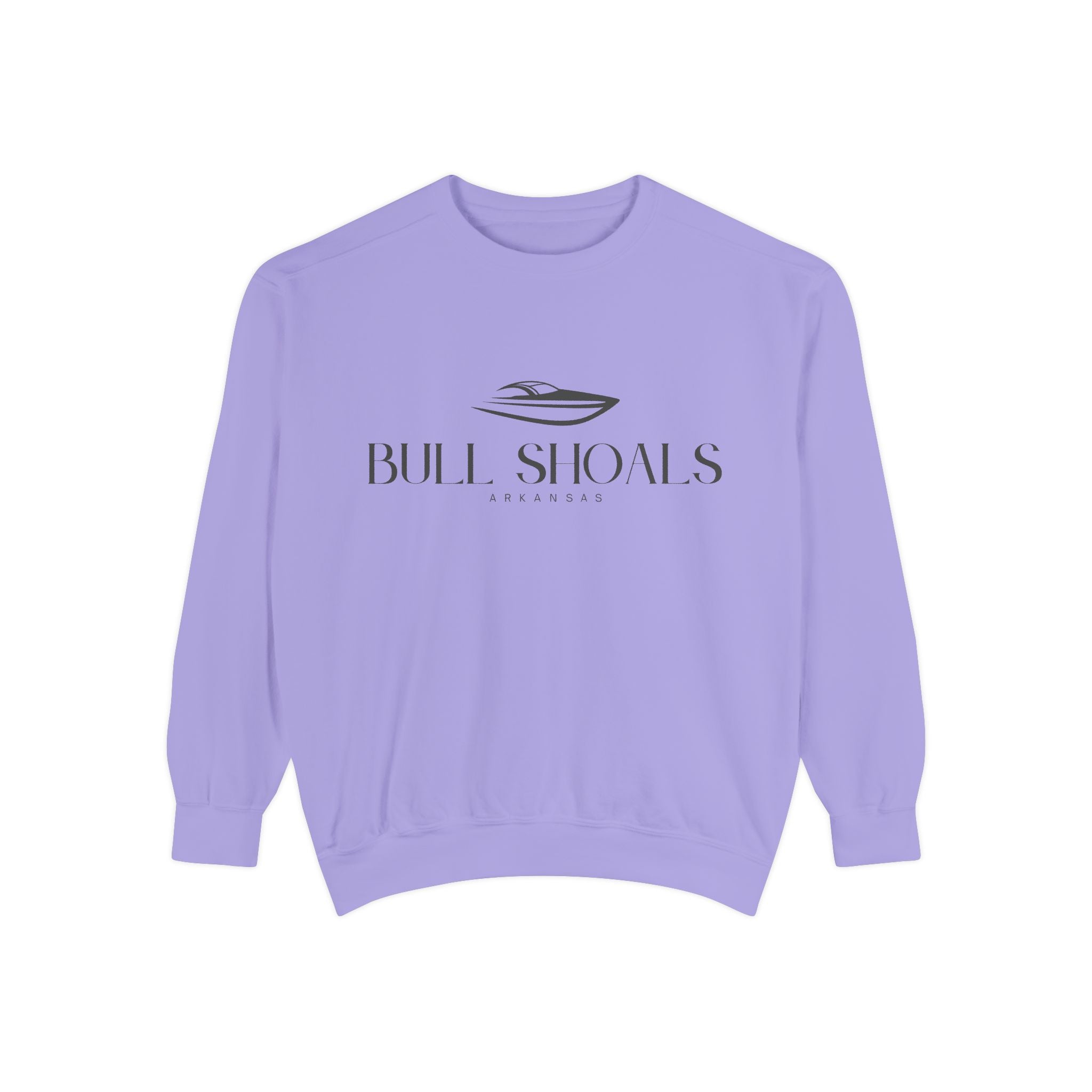Bull Shoals Chill Vibes Sweatshirt - Unisex Garment-Dyed Style, Perfect for Lounging