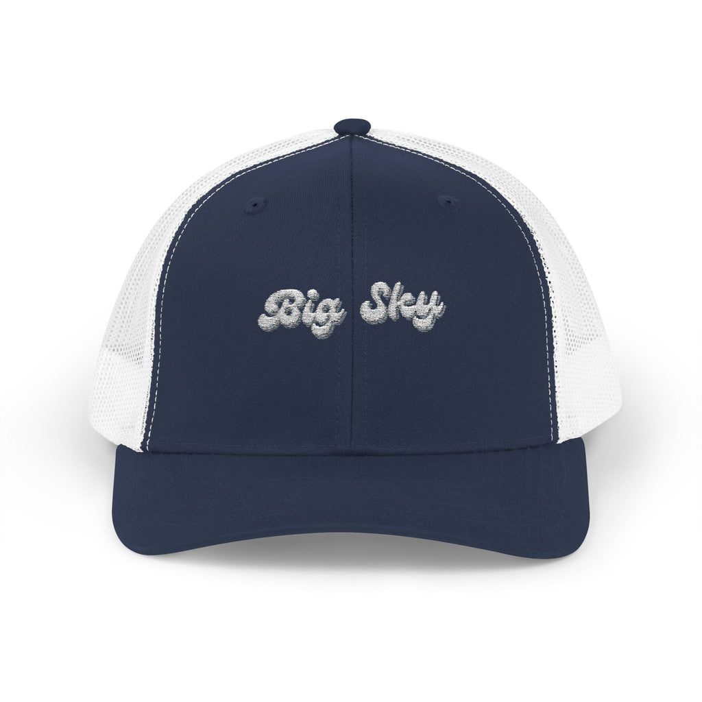 Big Sky Sparkly Trucker Cap with Rhinestone 'Ballin' Style' Design | Trendy Snapback Hat for Fashion Lovers, Unisex Gift for Holidays