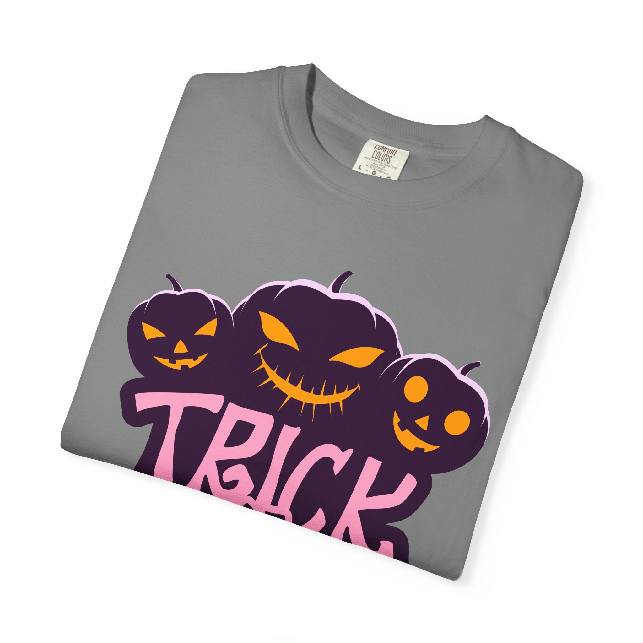 Halloween Trick or Treat T-Shirt, Unisex Halloween Tee, Spooky Autumn Shirt, Fun Costume Top, Trick or Treat Apparel
