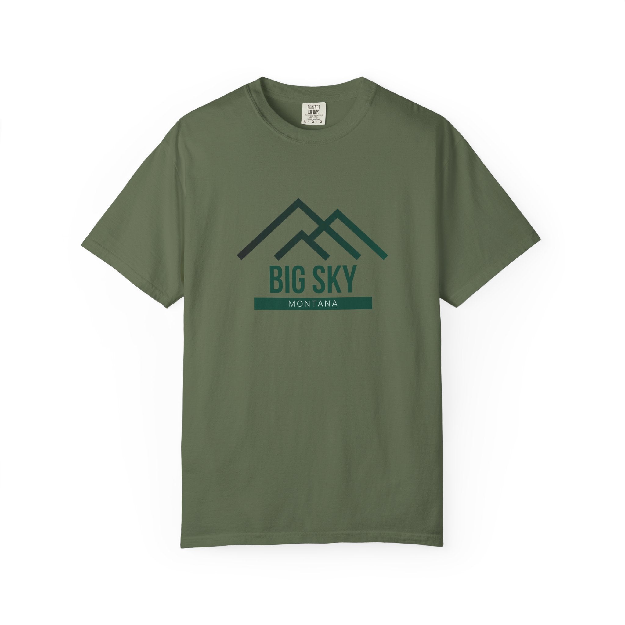 Big Sky Vibes, Unisex T-shirt, Casual Tee, Travel Souvenir, Vacation Top