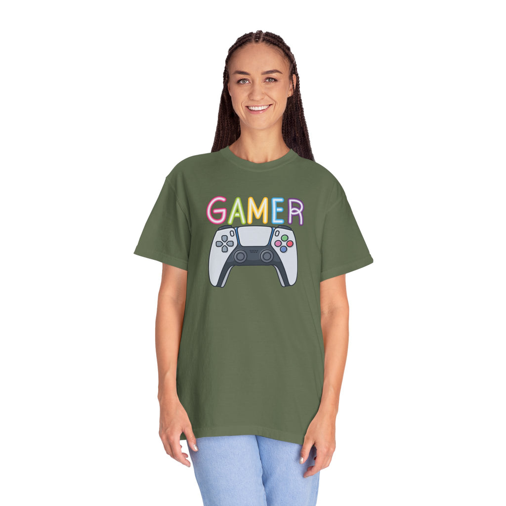 Gamer Controller Unisex Garment-Dyed T-shirt