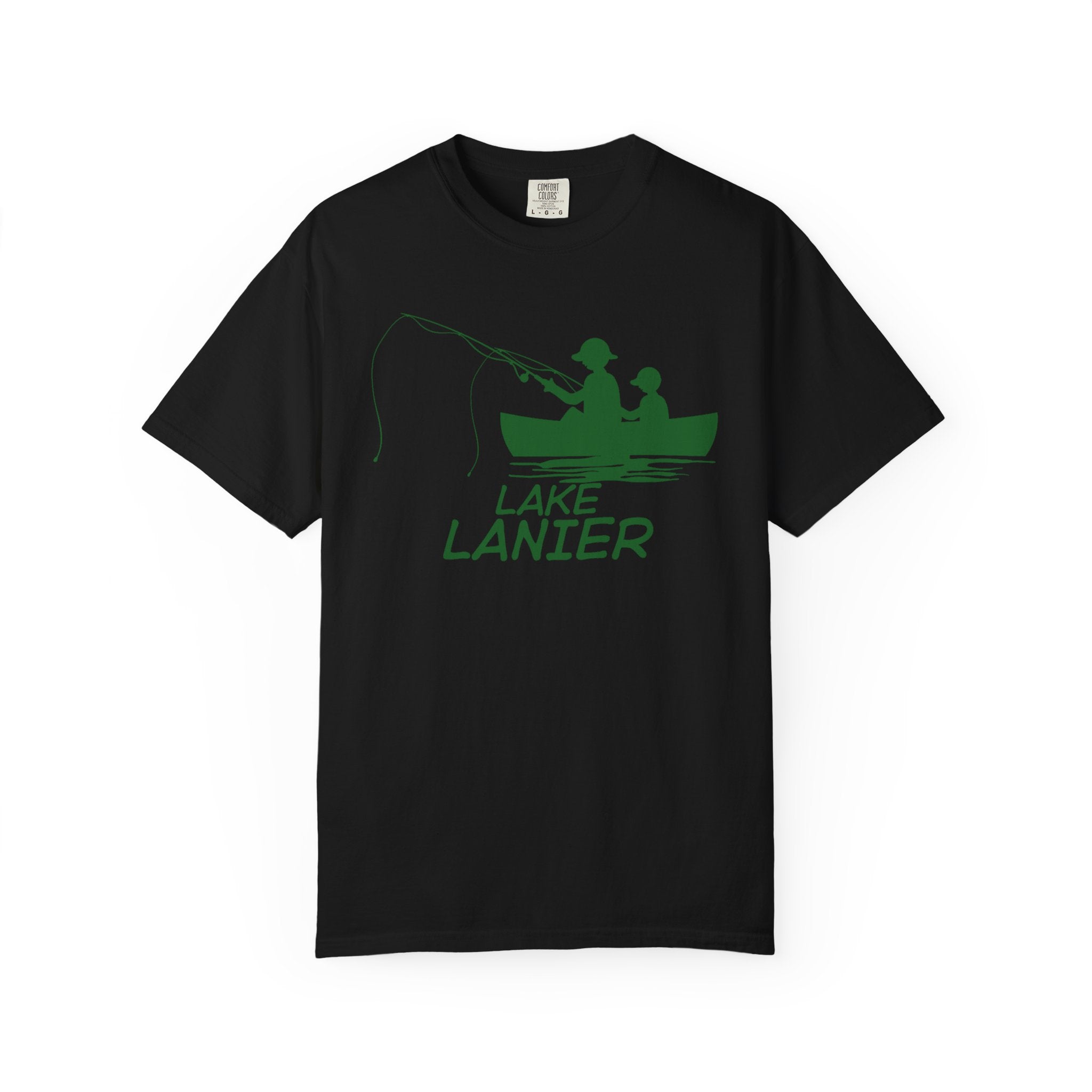 Lake Lanier Fishing Unisex T-shirt - Perfect for Gifts, Outdoor Adventures, Family Reunions, Summer Vacations, and Casual Wear