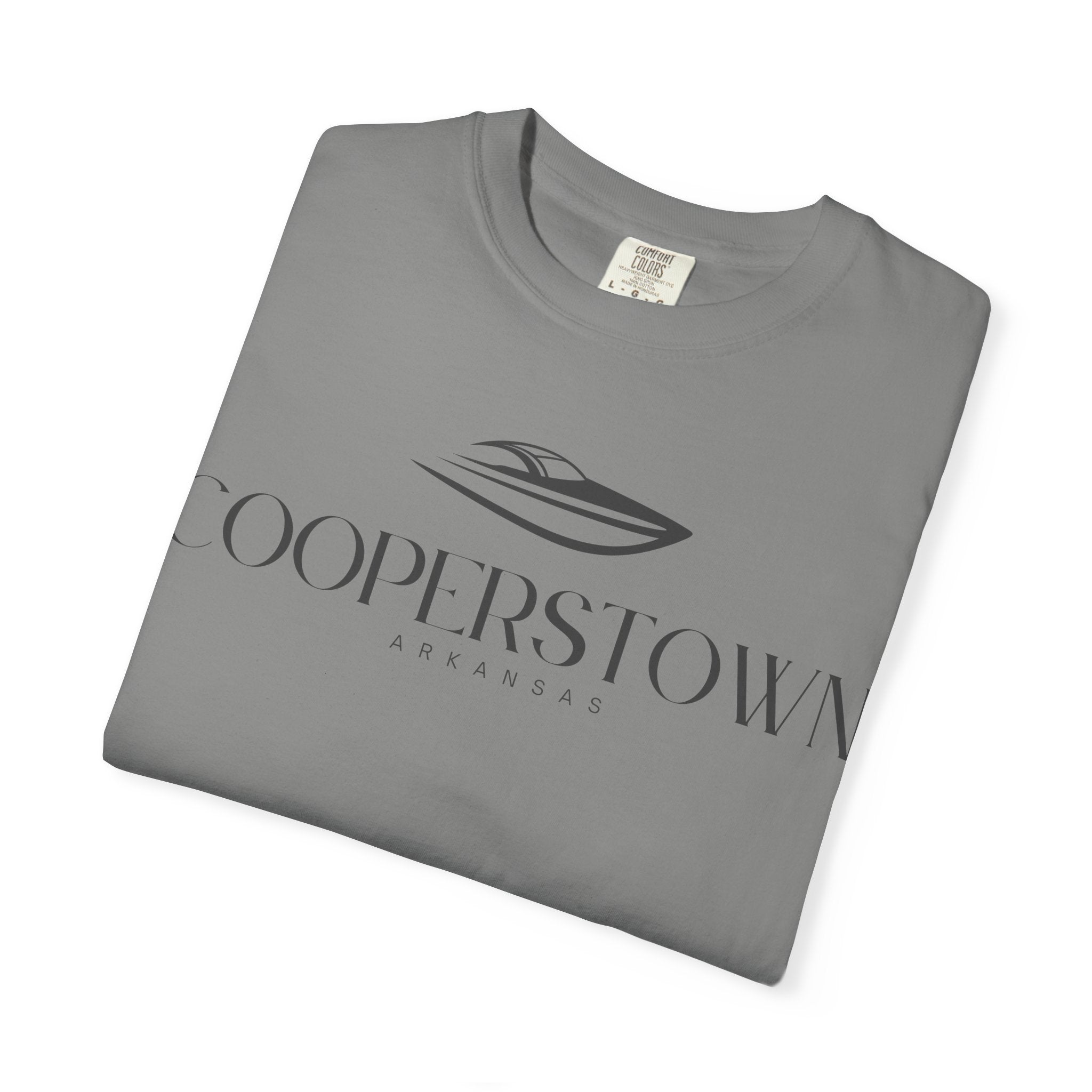 Cooperstown Chill Vibes Tee - Unisex Garment-Dyed T-shirt for Autumn Lovers, Casual Wear, Gifts for Him/Her