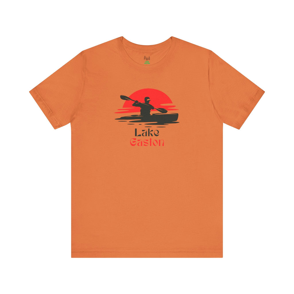 Lake Gaston Tee - Kayaking Graphic Unisex Jersey Short Sleeve Shirt, Outdoor Adventure Gift, Summer Vibes, Lake Lover Apparel
