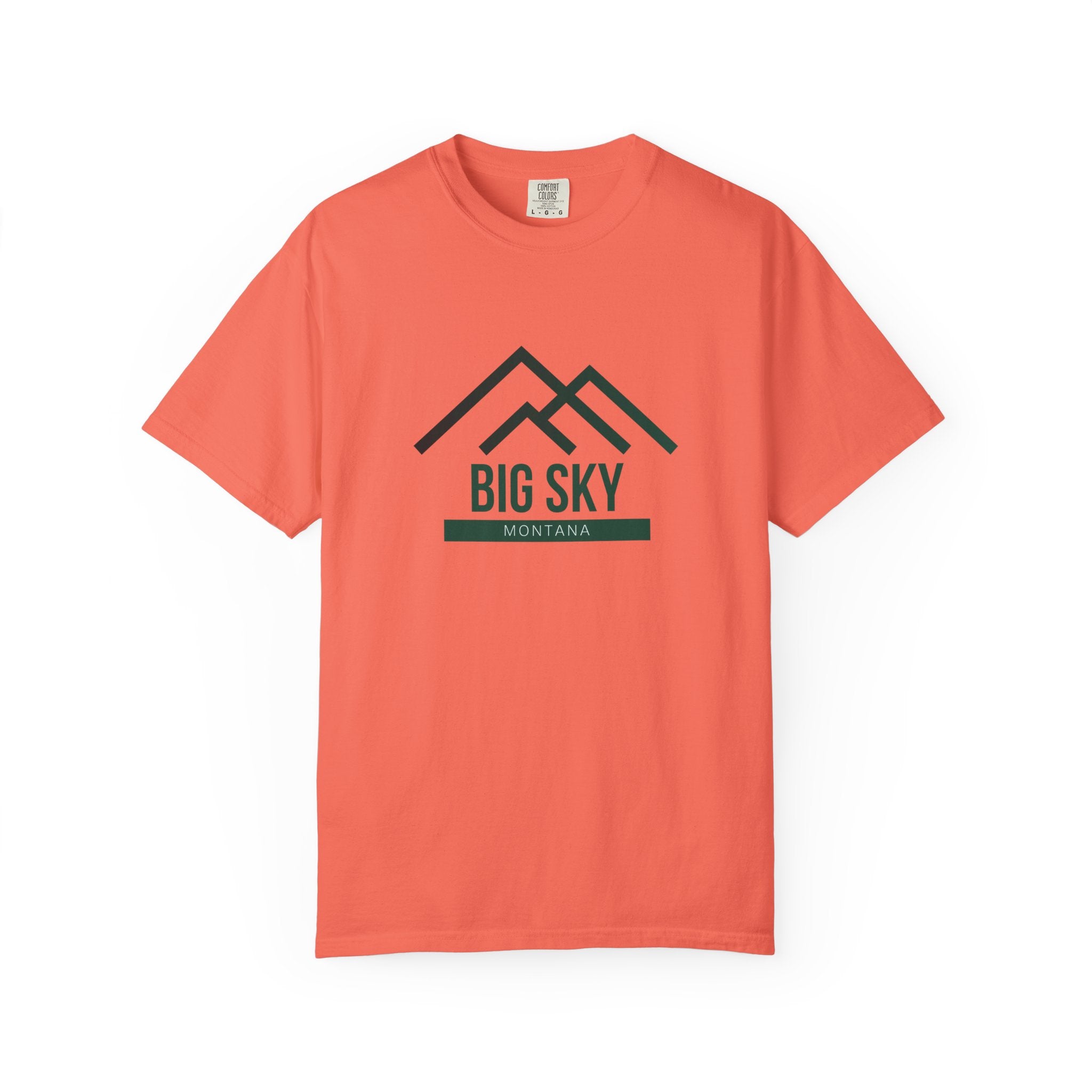Big Sky Vibes, Unisex T-shirt, Casual Tee, Travel Souvenir, Vacation Top