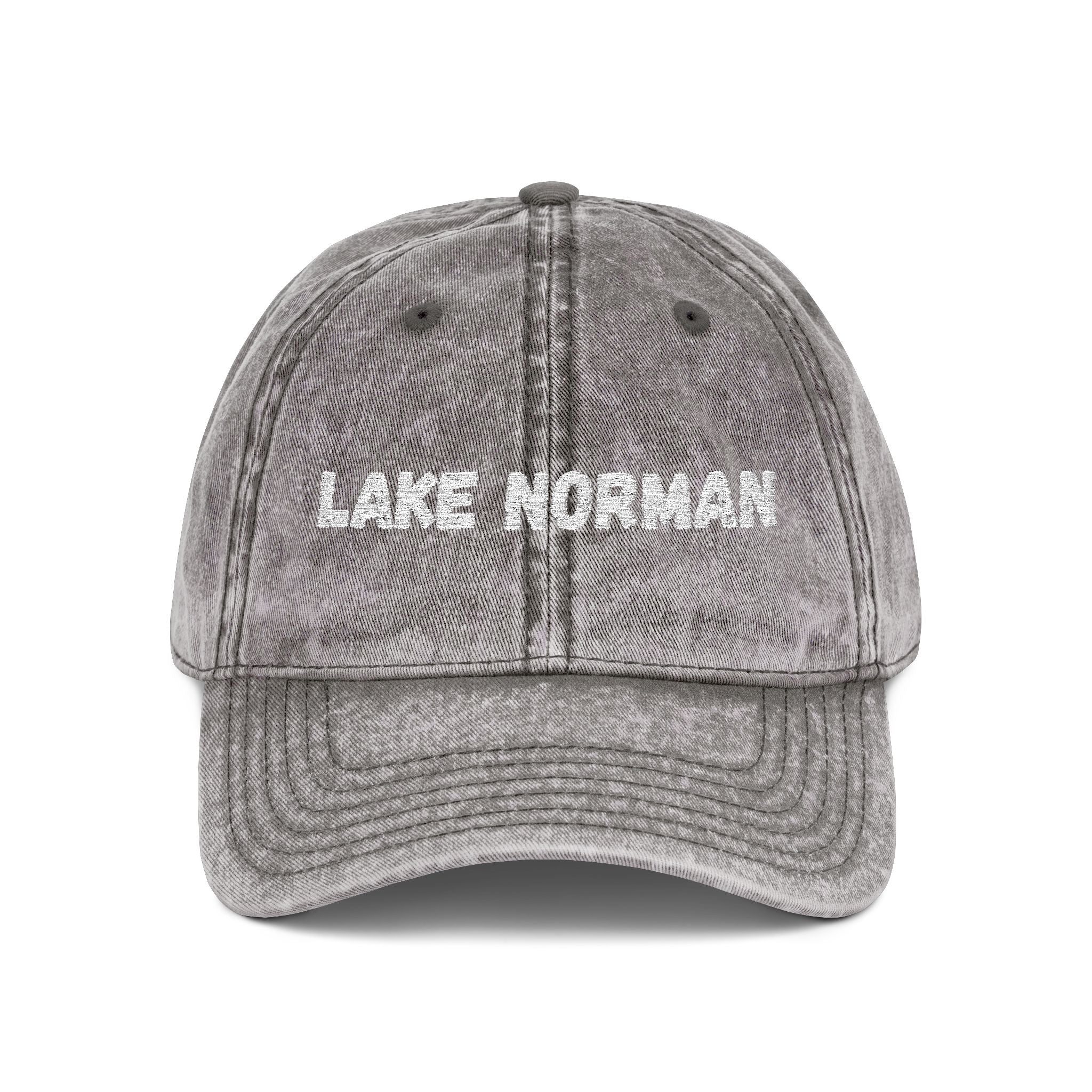 Lake Norman Embroidered Hat, Vintage Cap, Casual Summer Accessory, Gift for Outdoor Lovers, Lake Trip Gear