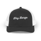 Key Largo Sparkly Trucker Cap with Rhinestone 'Ballin' Style' Design | Trendy Snapback Hat for Fashion Lovers, Unisex Gift for Holidays