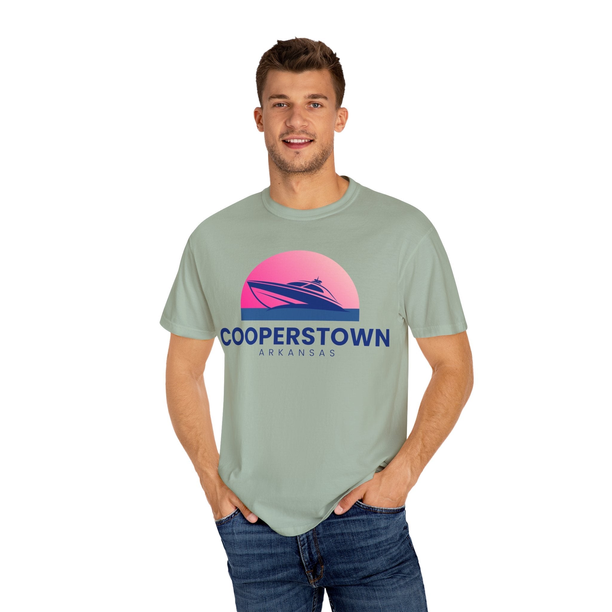 Cooperstown Vibes, Unisex T-shirt, Casual Tee, Travel Souvenir, Vacation Top
