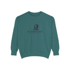 Plymouth Vibes Unisex Sweatshirt | Garment-Dyed Comfort, Perfect for Casual Outings, Travel, Gifts, Autumn Days