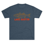 Lake Gaston Fishing Tee, Unisex Crew Neck Shirt, Summer Lake Apparel, Gift for Fishermen, Outdoor Adventure T-Shirt, Lake House Style