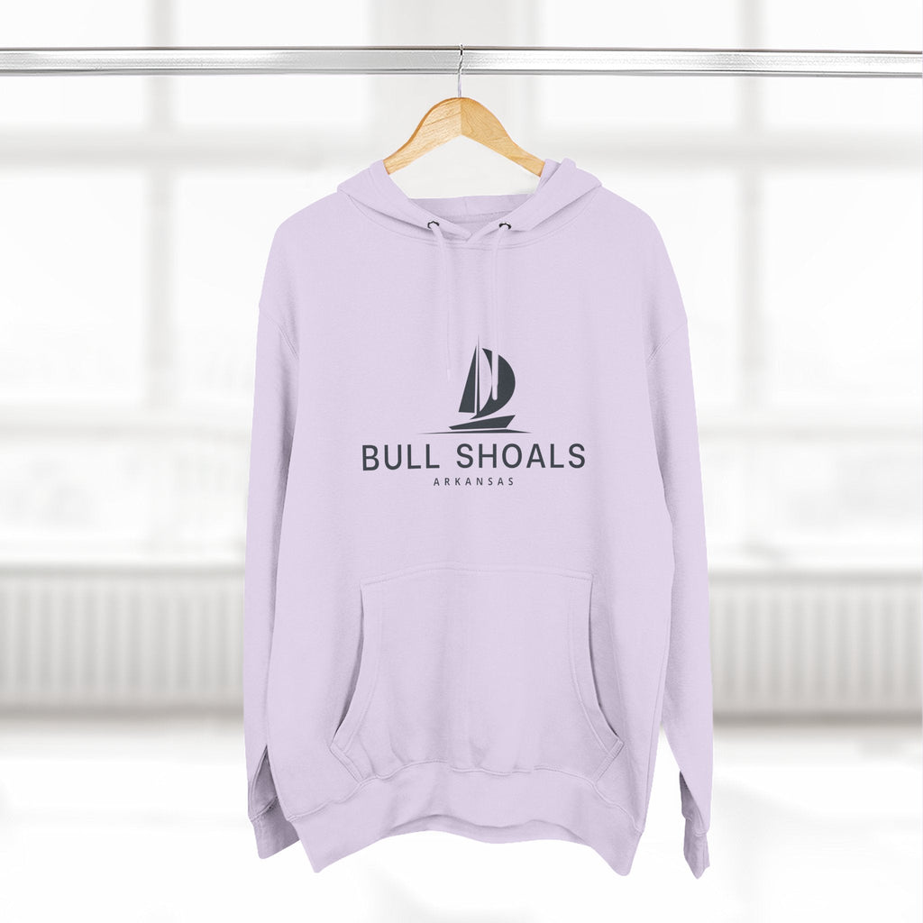 Bull Shoals Inspired Fleece Hoodie, Casual Wear, Relaxation, Gift for Autumn Lovers, Travel Essential