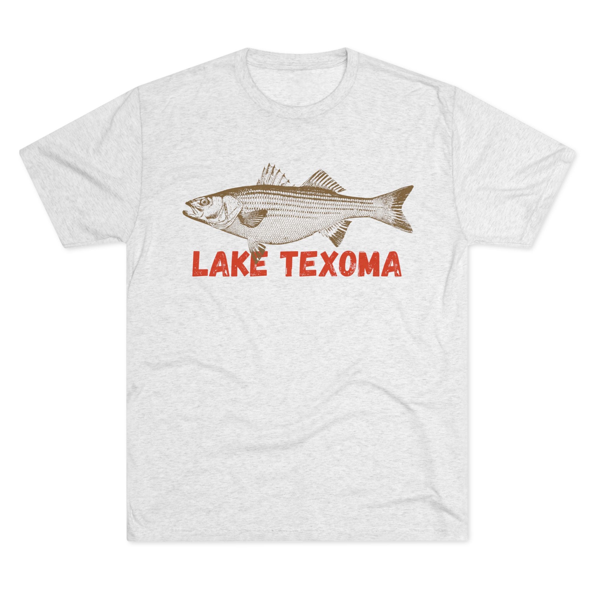 Lake Texoma Fishing Tee, Unisex Crew Neck Shirt, Summer Lake Apparel, Gift for Fishermen, Outdoor Adventure T-Shirt, Lake House Style