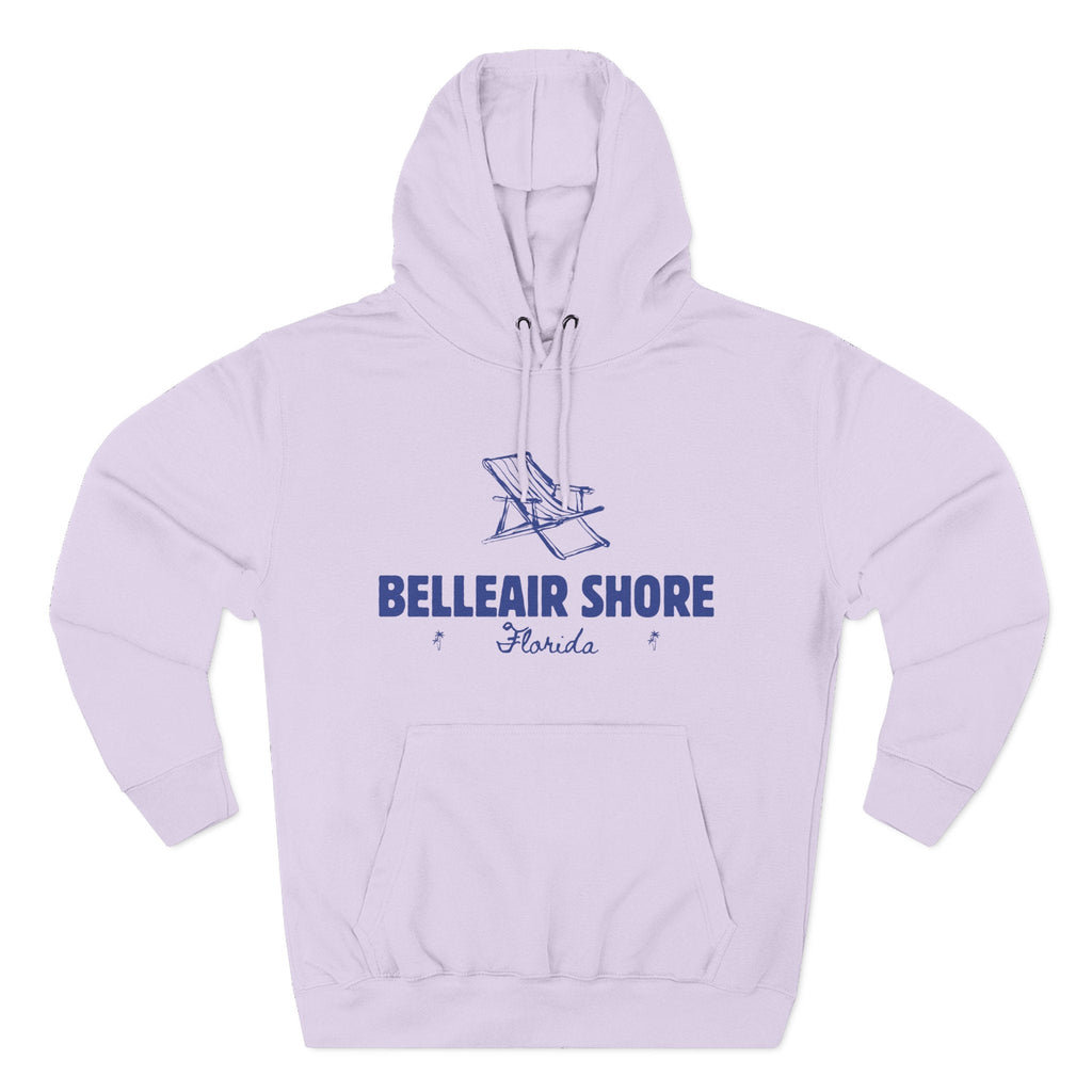 Belleair Shore Inspired Fleece Hoodie, Casual Wear, Relaxation, Gift for Autumn Lovers, Travel Essential