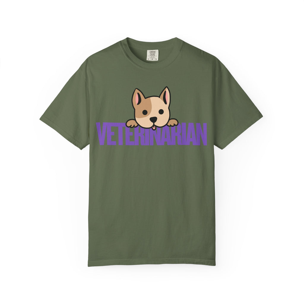 Veterinarian Unisex Garment-Dyed T-shirt