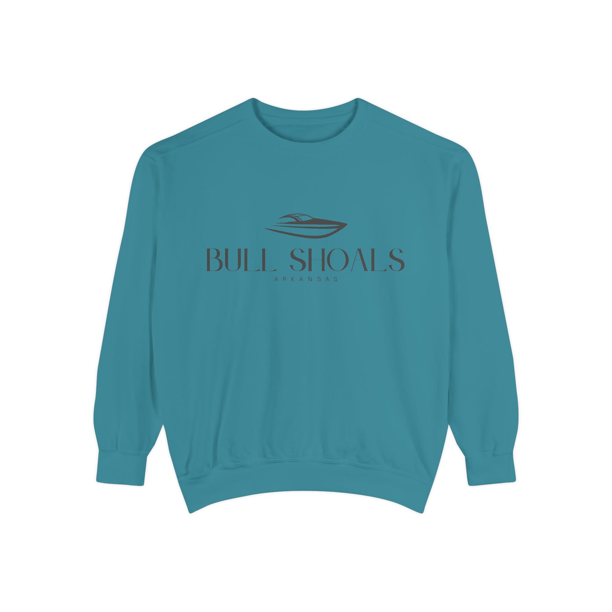 Bull Shoals Chill Vibes Sweatshirt - Unisex Garment-Dyed Style, Perfect for Lounging