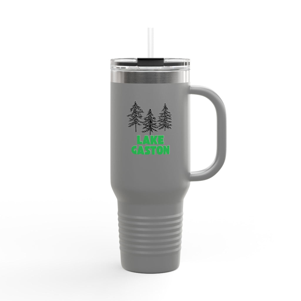 Lake Gaston Insulated Travel Mug, 40oz - Perfect for Camping, Road Trips, Gifts, Outdoor Adventures, Summer Fun